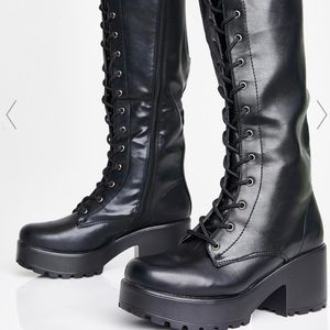 Dolls Kill Platform Boots
